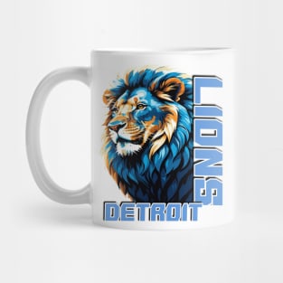 Detroit lions Mug